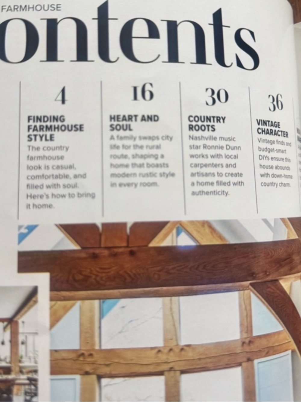 Country Farmhouse Magazine Rustic Home Decor Style Interior Design May 2024 - Picture 5 of 13